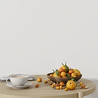 Cuisine - Table - Fruits Branche d'olivier 2